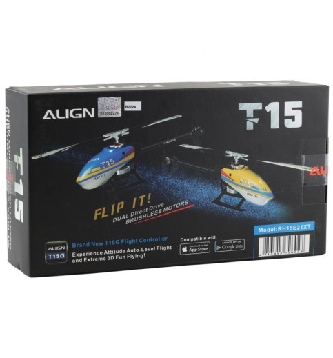 Align T15 Electric Helicopter Combo (Blue) Align T15 Electric Helicopter Combo (Blue)