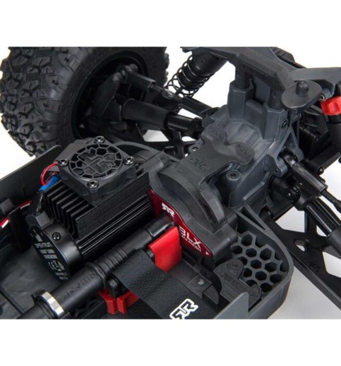 Arrma Big Rock 4X4 V3 3S BLX 1/10 RTR Brushless Monster Truck (Black) w/Spektrum SLT3 2.4GHz Radio