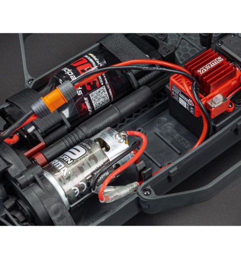 Arrma Infraction V3 1/8 RTR Electric 4X4 MEGA Resto-Mod Street Bash Truck (Red/Blue) w/Spektrum SLT3 2.4GHz Radio