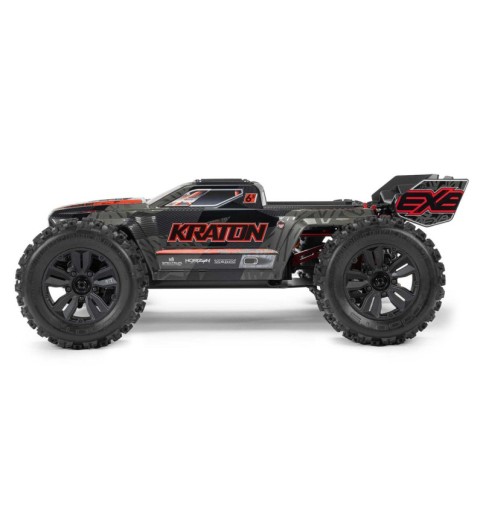 Arrma Kraton 6S EXB BLX RTR 1/8 4WD Brushless Speed Truck (Black) (V6) w/SLT3 2.4GHz Radio