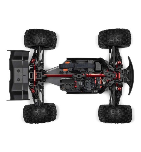 Arrma Kraton 6S EXB BLX RTR 1/8 4WD Brushless Speed Truck (Black) (V6) w/SLT3 2.4GHz Radio