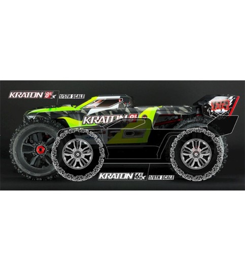 Arrma Kraton 8S BLX Brushless RTR 1/5 4WD Monster Truck (Orange) w/DX3 Radio, Smart ESC & AVC