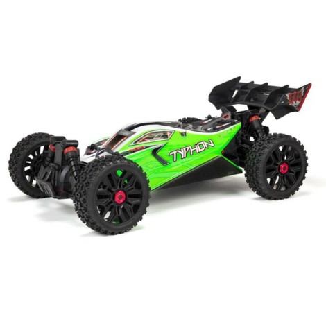 Arrma Typhon 4X4 V3 550 Mega RTR 4WD Buggy (Green) w/Spektrum SLT3 2.4GHz Radio Arrma Typhon 4X4 V3 550 Mega RTR 4WD Buggy (Green) w/Spektrum SLT3 2.4GHz Radio