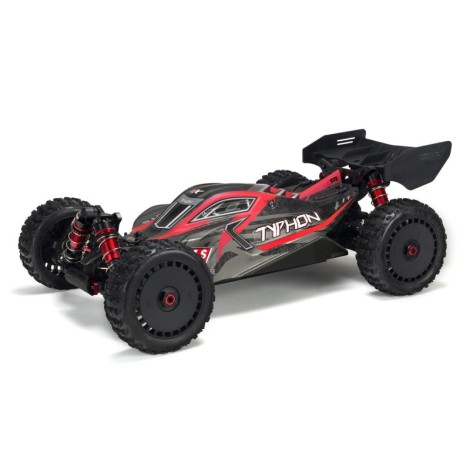 Arrma Typhon 6S BLX Brushless RTR 1/8 4WD Buggy (Red/Black) (V5) w/SLT3 2.4GHz Radio Arrma Typhon 6S BLX Brushless RTR 1/8 4WD Buggy (Red/Black) (V5) w/SLT3 2.4GHz Radio