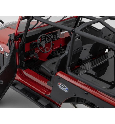 Axial SCX10 III Jeep CJ-7 RTR 4WD Rock Crawler (Red) w/DX3 2.4GHz Radio
