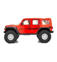 Axial SCX10 III "Jeep JLU Wrangler" RTR 4WD Rock Crawler (Orange) w/Portals & DX3 2.4GHz Radio