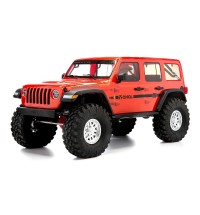 Axial SCX10 III "Jeep JLU Wrangler" RTR 4WD Rock Crawler (Orange) w/Portals & DX3 2.4GHz Radio