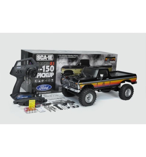 Carisma SCA-1E 1/10 Scale 70s Ford F-150 2.1 Spec 4WD RTR Scale Truck (Black)