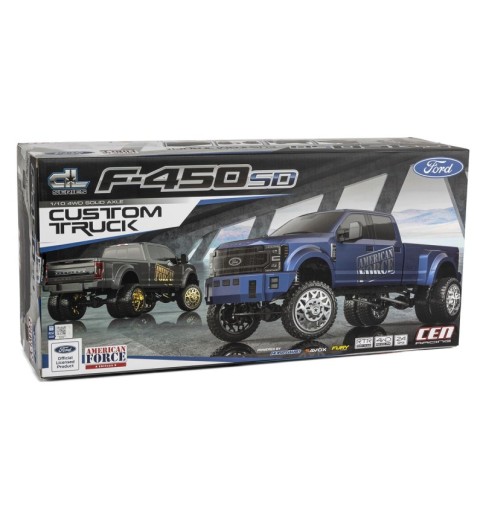 CEN Ford F450 SD V2 1/10 RTR Custom Dually Truck w/2.4GHz Radio