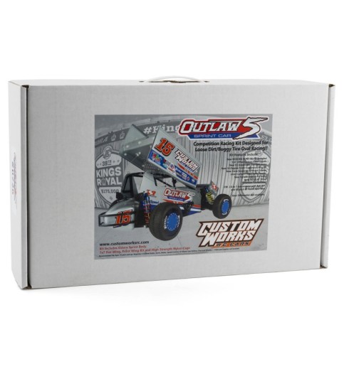 Custom Works Outlaw 5 1/10 Dirt Oval Sprint Car Kit Custom Works Outlaw 5 1/10 Dirt Oval Sprint Car Kit