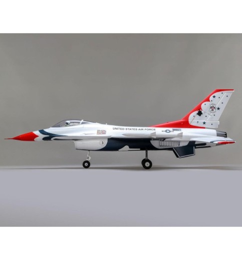 E-flite F-16 Thunderbird 70mm BNF Basic Electric Jet Airplane (815mm) w/AS3X & SAFE Select E-flite F-16 Thunderbird 70mm BNF Basic Electric Jet Airplane (815mm) w/AS3X & SAFE Select