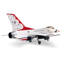 E-flite F-16 Thunderbird 80mm BNF Basic EDF Jet Airplane (1000mm) w/AS3X & SAFE Technology