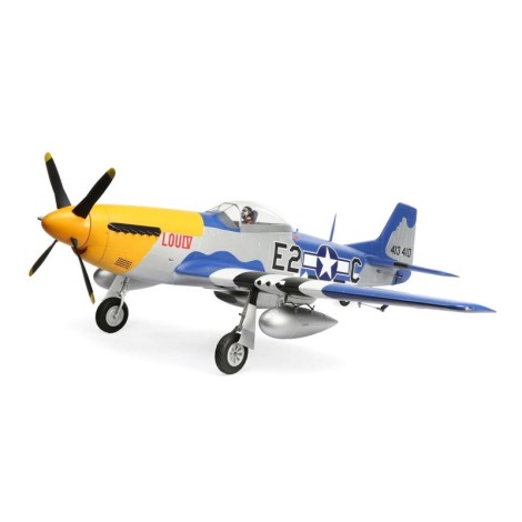 E-flite P-51D Mustang BNF Basic w/Smart ESC & AR637TA (1500mm) E-flite P-51D Mustang BNF Basic w/Smart ESC & AR637TA (1500mm)