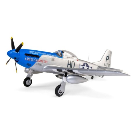 E-flite P-51D Mustang "Cripes A'Mighty 3rd" Bind-N-Fly Basic Electric Airplane w/Smart ESC, AS3X & SAFE (1200mm) E-flite P-51D Mustang "Cripes A'Mighty 3rd" Bind-N-Fly Basic Electric Airplane w/Smart ESC, AS3X & SAFE (1200mm)