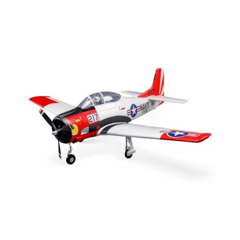 E-flite T-28 Trojan 1.2m Bind-N-Fly Basic Electric Airplane w/Smart ESC, AS3X & SAFE E-flite T-28 Trojan 1.2m Bind-N-Fly Basic Electric Airplane w/Smart ESC, AS3X & SAFE
