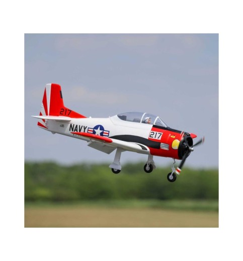 E-flite T-28 Trojan 1.2m Plug-N-Play Electric Airplane w/Smart ESC