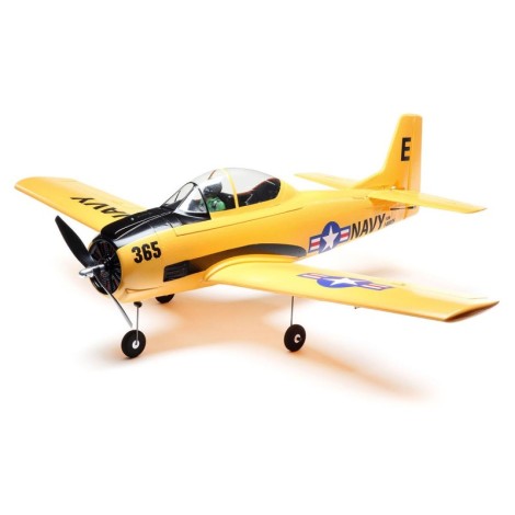 E-flite T-28 Trojan BNF Basic Electric Airplane (1118mm) w/AS3X & SAFE Technology E-flite T-28 Trojan BNF Basic Electric Airplane (1118mm) w/AS3X & SAFE Technology