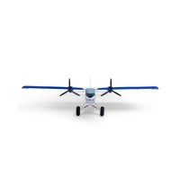 E-flite Twin Timber 1.6m BNF Basic Electric Airplane w/AS3X & Safe Select
