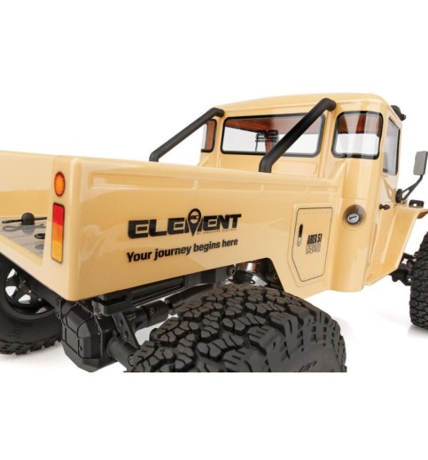 Element RC Enduro Zuul Trail Truck 4x4 RTR 1/10 Rock Crawler (Tan) w/2.4GHz Radio