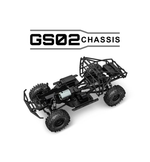 Gmade GS02 BOM 1/10 RTR Ultimate Rock Crawler Trail Truck w/2.4GHz Radio
