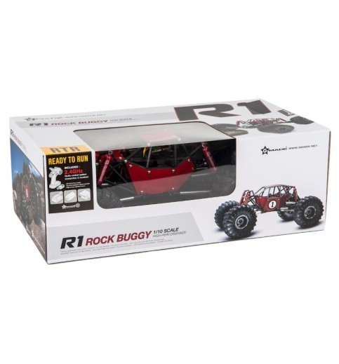 Gmade R1 1/10 RTR Rock Crawler Buggy w/2.4GHz Radio (Red) Gmade R1 1/10 RTR Rock Crawler Buggy w/2.4GHz Radio (Red)