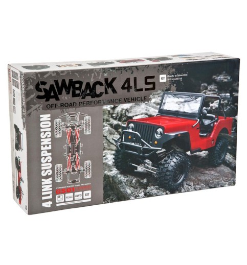 Gmade Sawback 4LS 4-Link 1/10 Rock Crawler Kit