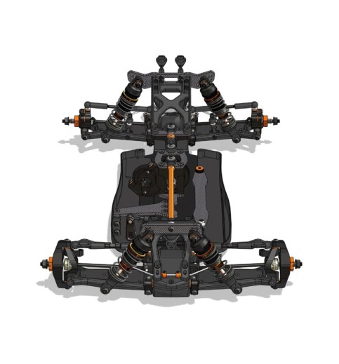 HB Racing D4 Evo3 1/10 Competition Electric 4WD Buggy Kit HB Racing D4 Evo3 1/10 Competition Electric 4WD Buggy Kit