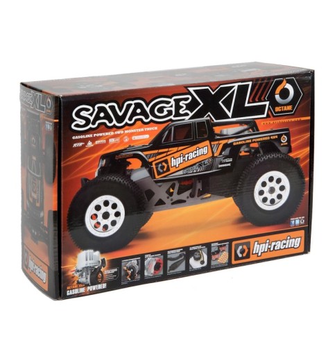 HPI Savage XL Octane 1/8 4WD Gas Monster Truck w/2.4GHz Radio & 15cc Gaso