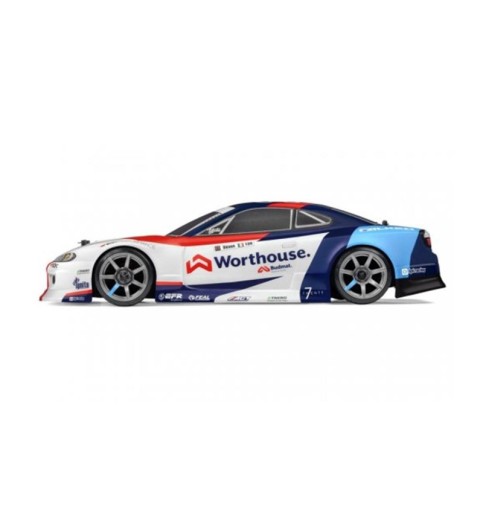 HPI Sport 3 James Deane Nissan S15 1/10 4WD Electric Drift Car w/2.4GHz Radio, 7.2V Battery & Charger