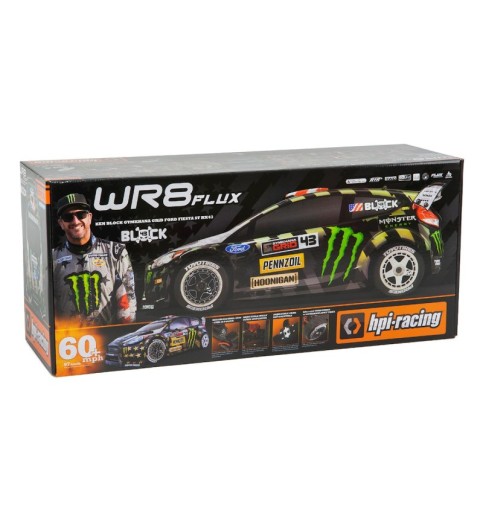 HPI WR8 FLUX Ken Block Gymkhana Ford Fiesta ST RX43 RTR 1/8 4WD Rally Car