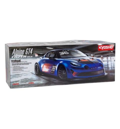 Kyosho EP Fazer Mk2 Alpine GT4 ReadySet 1/10 Electric Touring Car w/2.4GHz Radio Kyosho EP Fazer Mk2 Alpine GT4 ReadySet 1/10 Electric Touring Car w/2.4GHz Radio