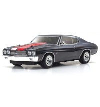Kyosho EP Fazer Mk2 FZ02L 1970 Chevelle SS 454 LS6 ReadySet (Tuxedo Black/Red) w/Syncro KT-231P+