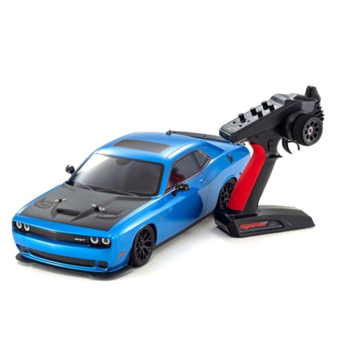 Kyosho EP Fazer Mk2 FZ02L 2015 Dodge SRT Challenger Hellcat ReadySet (Blue) w/Syncro KT-231P Radio