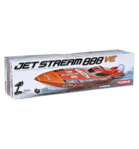 Kyosho EP Jetstream 888 VE ReadySet Brushless Boat w/Orion ESC & 2.4GHz Transmitter