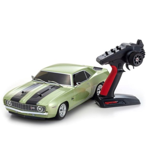Kyosho Fazer Mk2 FZ02 1969 Chevy Camaro Z/28 ReadySet (Frost Green) w/Syncro KT-231P Radio
