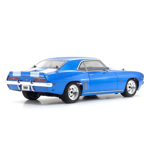 Kyosho Fazer Mk2 FZ02L 1969 Chevy Camaro Z/28 ReadySet Muscle Car (Le Mans Blue) w/Syncro KT-231P Radio