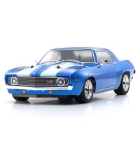Kyosho Fazer Mk2 FZ02L 1969 Chevy Camaro Z/28 ReadySet Muscle Car (Le Mans Blue) w/Syncro KT-231P Radio