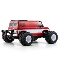 Kyosho Fazer Mk2 Mad Van 1/10 4WD Readyset Monster Truck (Red) w/2.4GHz Radio