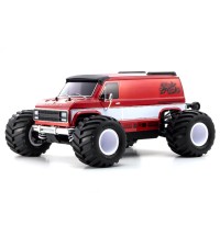 Kyosho Fazer Mk2 Mad Van 1/10 4WD Readyset Monster Truck (Red) w/2.4GHz Radio