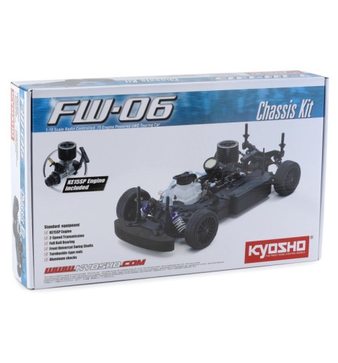 Kyosho FW06 1/10 Nitro Touring Car Kit w/KE15SP Engine Kyosho FW06 1/10 Nitro Touring Car Kit w/KE15SP Engine