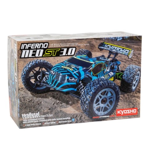 Kyosho Inferno NEO ST Race Spec 3.0 ReadySet 1/8 Nitro Truck w/2.4GHz Radio & Engine Kyosho Inferno NEO ST Race Spec 3.0 ReadySet 1/8 Nitro Truck w/2.4GHz Radio & Engine