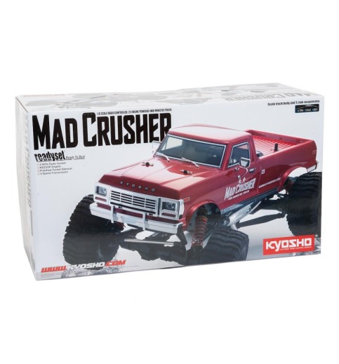 Kyosho Mad Crusher GP ReadySet 1/8 4WD Nitro Monster Truck w/2.4GHz Radio & KE25SP Engine