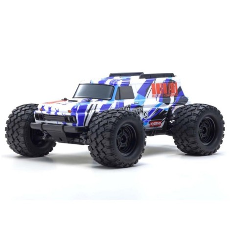 Kyosho Mad Wagon VE 1/10 Scale ReadySet Electric 4WD Truck (Blue) w/2.4GHz Radio Kyosho Mad Wagon VE 1/10 Scale ReadySet Electric 4WD Truck (Blue) w/2.4GHz Radio