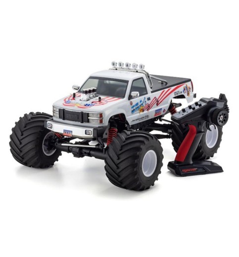 Kyosho Monster Kruiser USA-1 VE 1/8 ReadySet Electric Monster Truck w/Syncro KT-231P+