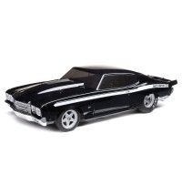 Losi 1/16 1970 Chevelle 2WD RTR Mini No Prep Drag Car (Black) w/2.4GHz Radio, Battery & Charger