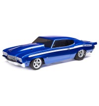 Losi 1/16 1970 Chevelle 2WD RTR Mini No Prep Drag Car (Blue) w/2.4GHz Radio, Battery & Charger
