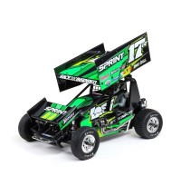 Losi 22S 1/10 Brushless 2WD RTR Sprint Car (Green) w/SLT2 2.4GHz Radio