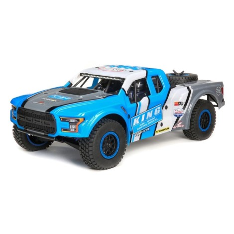 Losi Baja Rey Ford Raptor 1/10 RTR 4WD Brushless Desert Truck (King Shocks) w/2.4GHz Radio, AVC & SMART Losi Baja Rey Ford Raptor 1/10 RTR 4WD Brushless Desert Truck (King Shocks) w/2.4GHz Radio, AVC & SMART