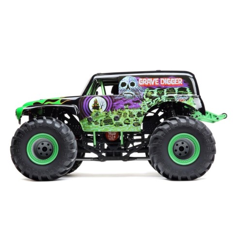 Losi LMT Grave Digger RTR 1/10 4WD Solid Axle Monster Truck w/DX3 2.4GHz Radio Losi LMT Grave Digger RTR 1/10 4WD Solid Axle Monster Truck w/DX3 2.4GHz Radio