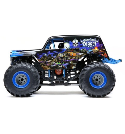 Losi LMT Son Uva Digger RTR 1/10 4WD Solid Axle Monster Truck w/DX3 2.4GHz Radio Losi LMT Son Uva Digger RTR 1/10 4WD Solid Axle Monster Truck w/DX3 2.4GHz Radio